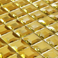 Gold Mosaik Fliese Diamant Spiegel Mosaik (HD043)